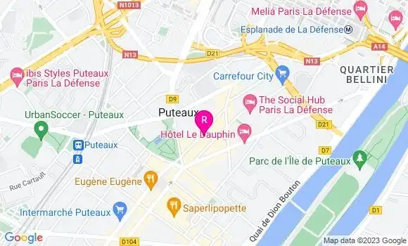 Localisation Restaurant  King