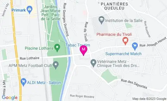 Localisation Restaurant  Paul