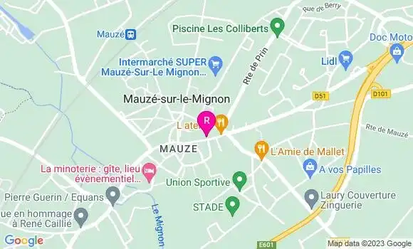 Localisation Pizzeria Les 4 Saisons Piz