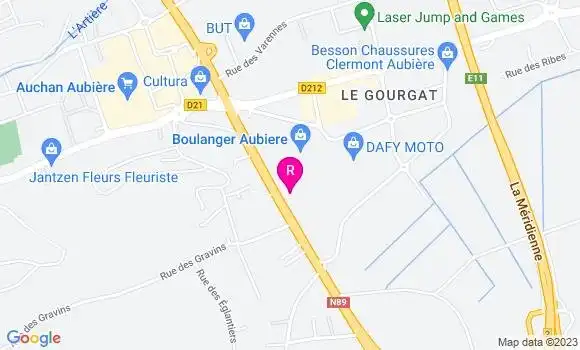 Localisation Restaurant  Au Toucan