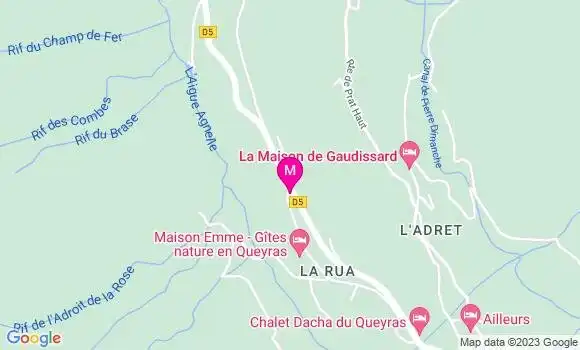 Localisation Restaurant  La Ru