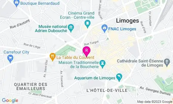 Localisation Restaurant  Aux Saveurs d