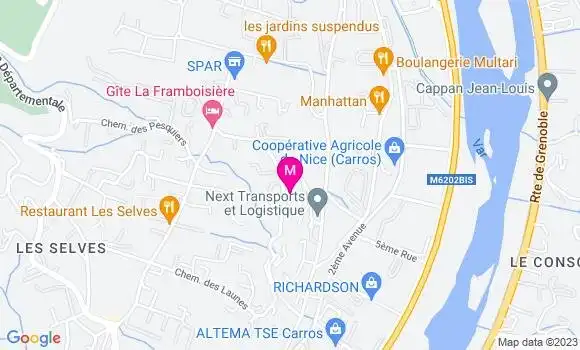 Localisation Restaurant  Le Petit Camion