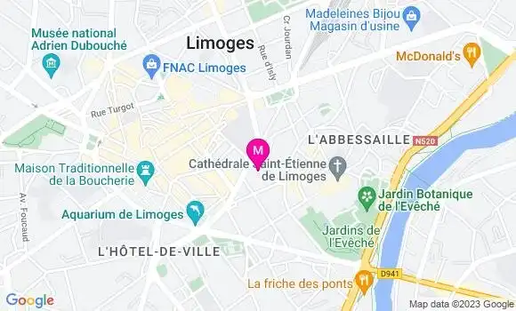 Localisation Restaurant  Classics Pizzas et Burgers