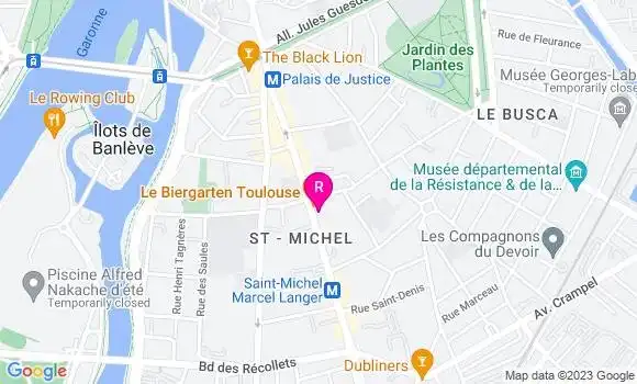 Localisation Restaurant  Le Barraka