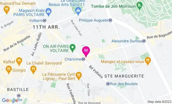 Localisation Restaurant Chinois Xin Long