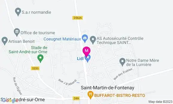 Localisation Restaurant  La Cab