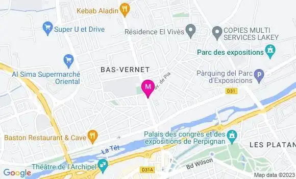 Localisation Restaurant  Pizza Time