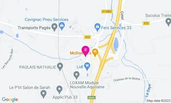 Localisation Restaurant  Le Jungle