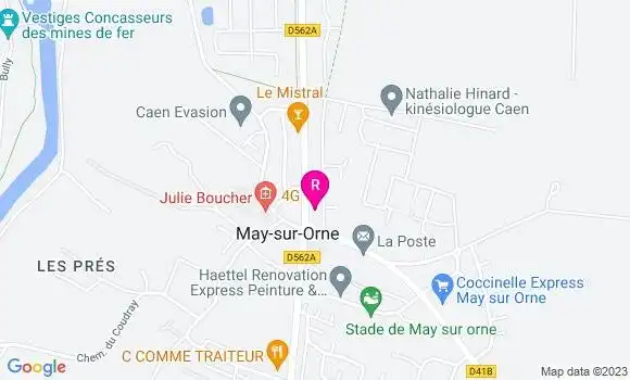 Localisation Pizzeria Le 4g