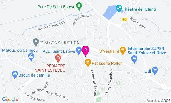 Localisation Crêperie Chez la Bretonne