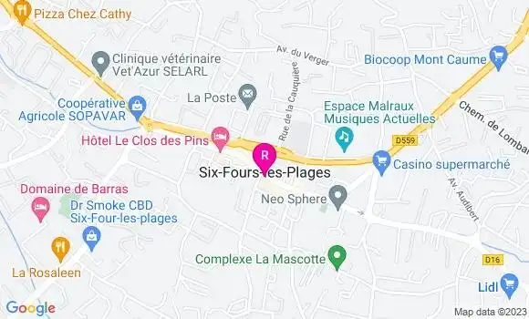 Localisation Restaurant Chinois Asia Traiteur