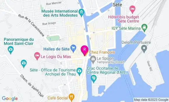 Localisation Restaurant  L