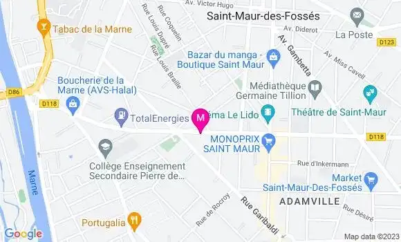 Localisation Restaurant Turc Chez Yunus