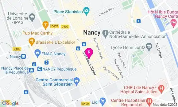 Localisation Sandwicherie Subway