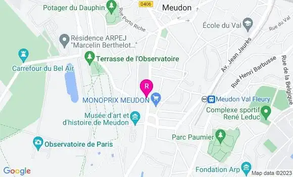 Localisation Restaurant  A Rabelais