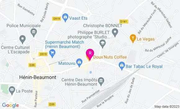Localisation Restaurant  Lanterne Noire