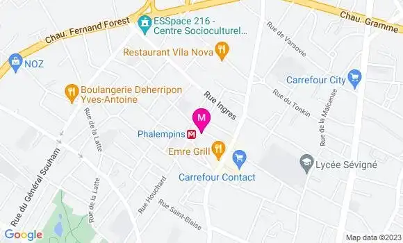 Localisation Restaurant  70
