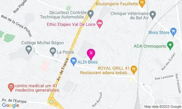Localisation Restaurant Italien La Détente Otm