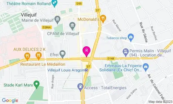 Localisation Restaurant Italien Francesca