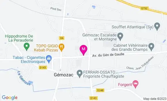 Localisation Restaurant  Hasta la Pizza