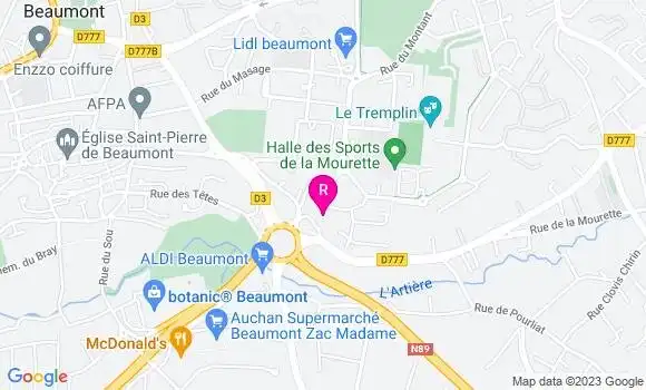 Localisation Restaurant  Crousti Pain