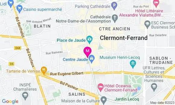 Localisation Restaurant  Crousti Pain