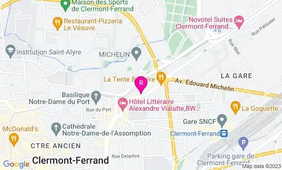 Localisation Restaurant  Café de la 3ème Mi Temps