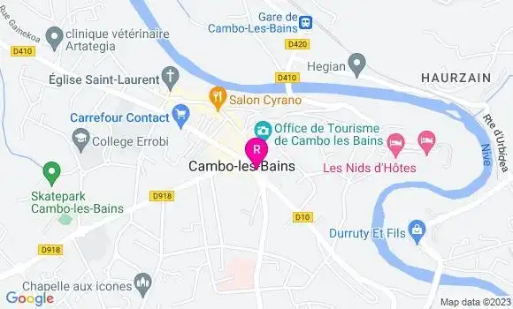 Localisation Restaurant  La Petite Pause