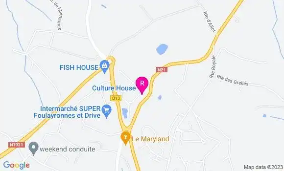 Localisation Restaurant  La Marmite en Bois