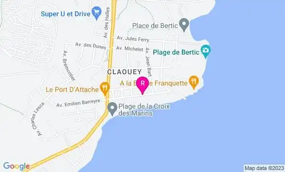 Localisation Restaurant Fruits de Mer A la Bonne Franquette