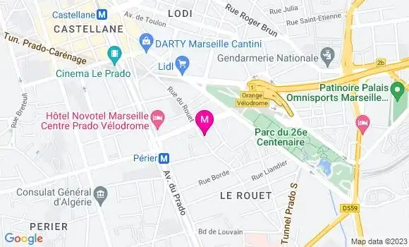 Localisation Restaurant Bio Le Balagan