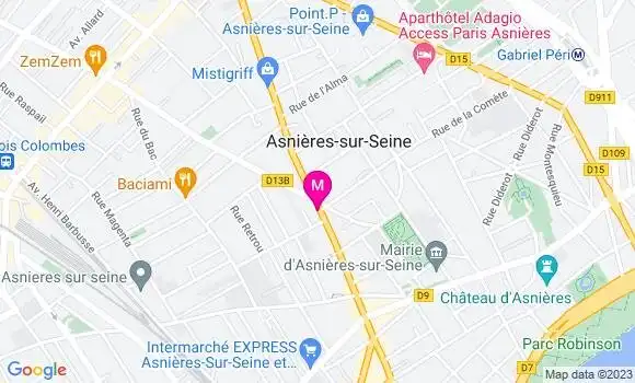 Localisation Restaurant Asiatique Les Saveurs du Bonheur