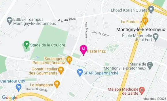 Localisation Restaurant  Pasta Pizz