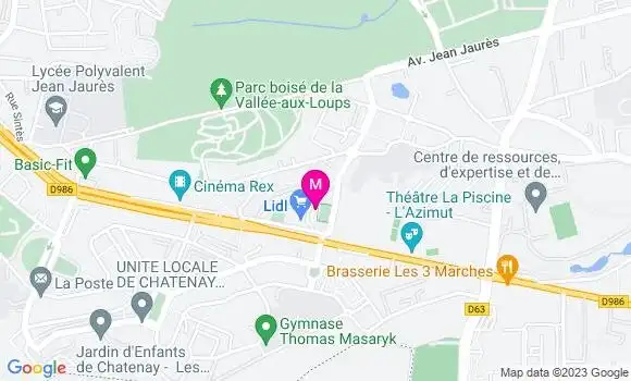 Localisation Restaurant  O