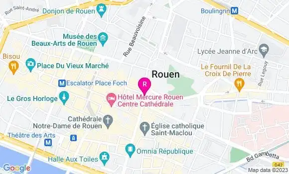 Localisation Restaurant  Chez Wam