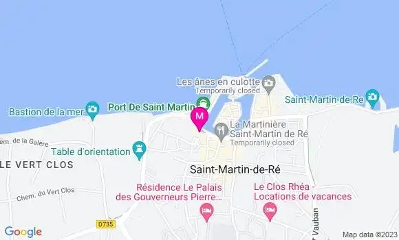 Localisation La Sandwicherie du Port