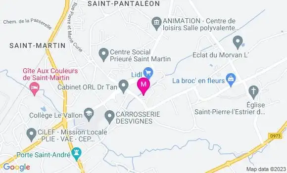 Localisation Pizzeria Le Kiosque Artipizz