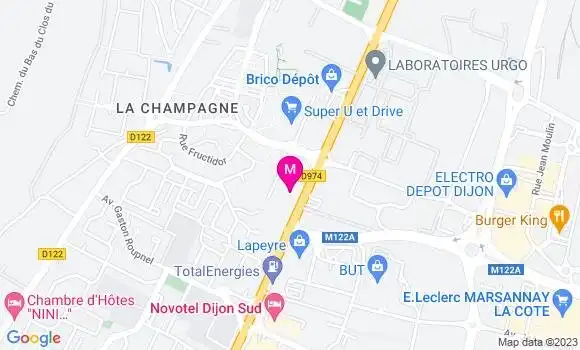 Localisation Pizzeria Pizzavenir
