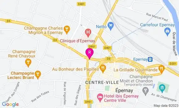 Localisation Restaurant  Jean Jaurès Pizza