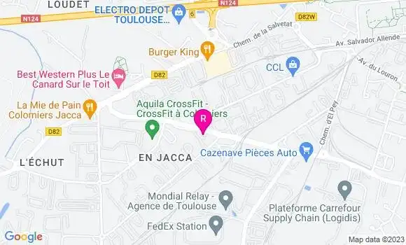 Localisation Restaurant  Le Flagrant Délice