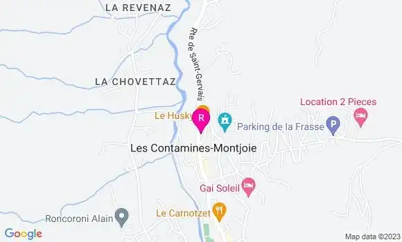 Localisation Restaurant  La Fringale