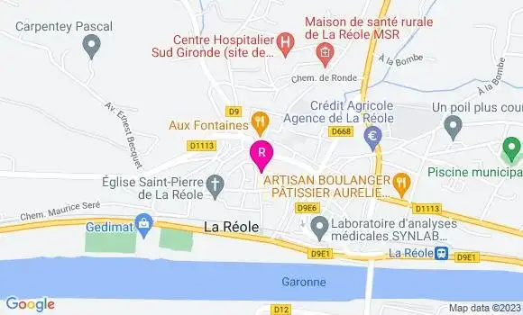 Localisation Crêperie L