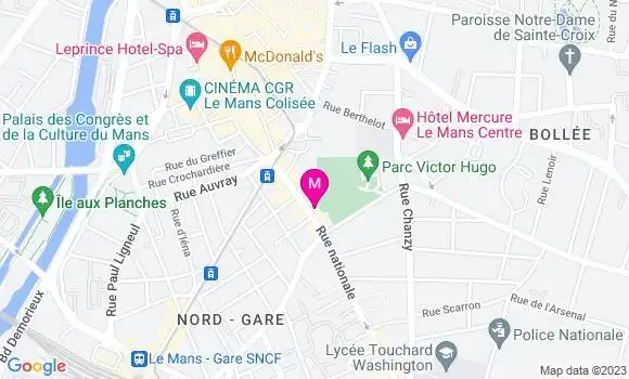 Localisation Restaurant  La Pause Gourmande