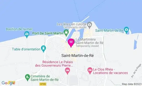 Localisation Restaurant  L