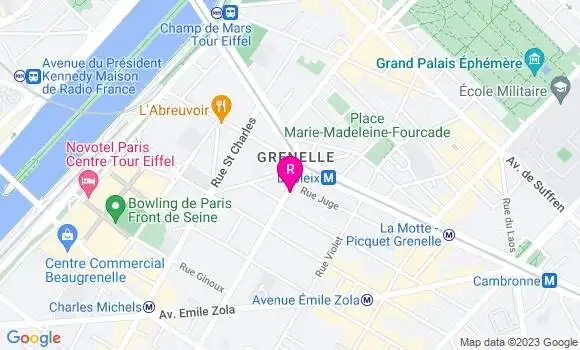 Localisation Restaurant Chinois La Fontaine d