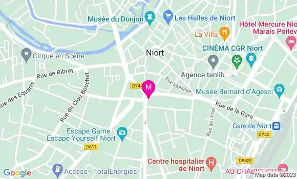 Localisation Kebab La Pyramide