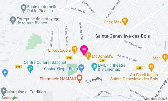 Localisation Restaurant  Pizza House