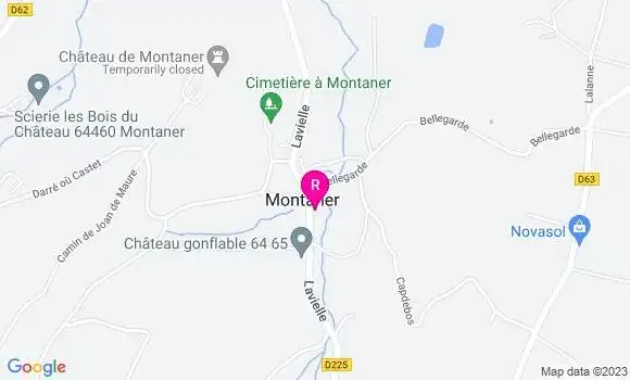 Localisation Le Bistrot de l