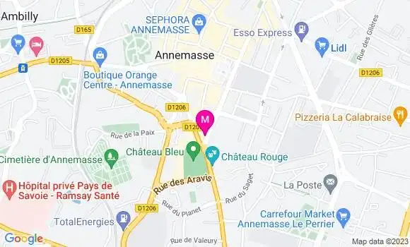 Localisation Restaurant Bar Le Kolatier